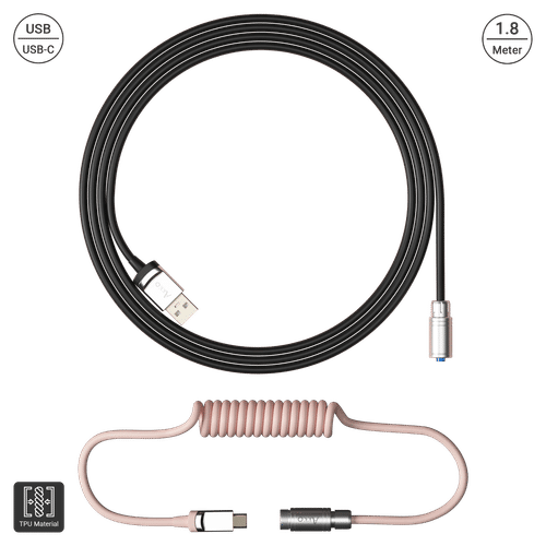 Akko (Cable) Coiled Aviator V2